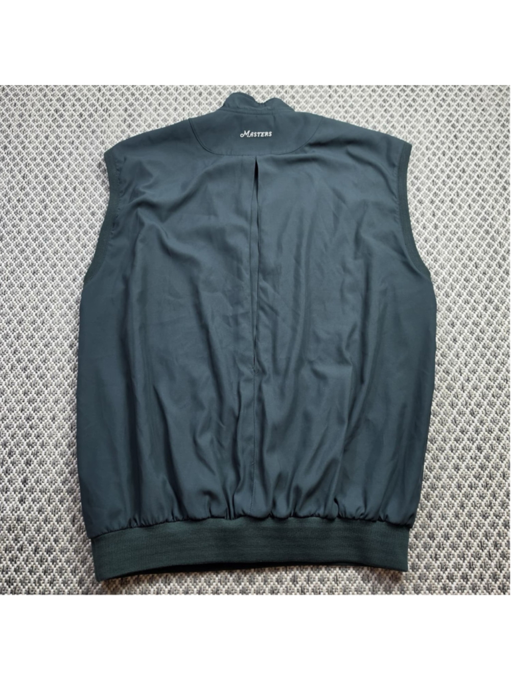 Masters Collection Augusta National Golf Vest Pullover Wind Vest Green Men’s Xl View 2